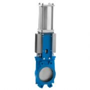 Hopper shape knife gate valve