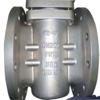 Non-Lubricated Plug Valve, UB6, DN200, PN16