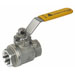 Titanium Ball Valves,,V-006, 2 Piece Piece Ball Valves, Full Bore , 1000/800 psi Screwed End 